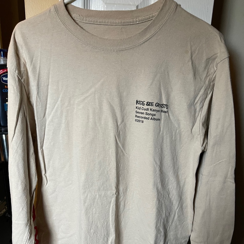 Kids see ghost long sleeve shirt